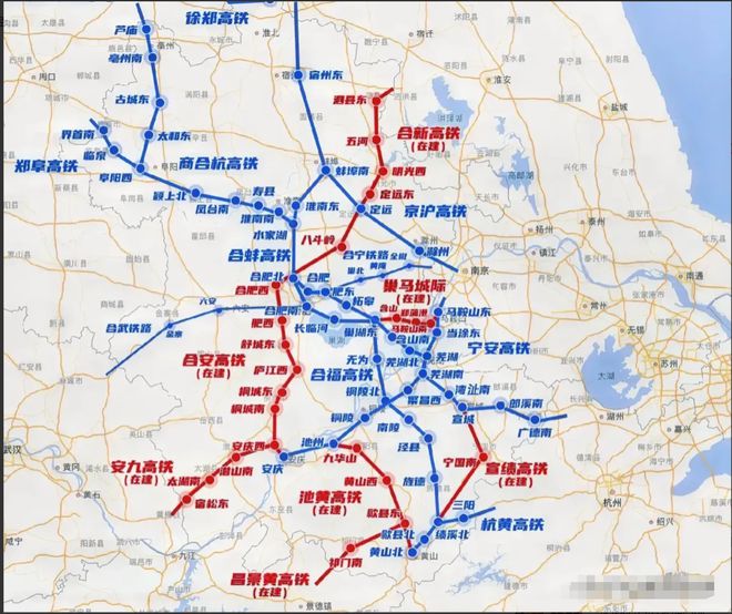 河南高铁最新规划图，构建现代化高速铁路网络蓝图