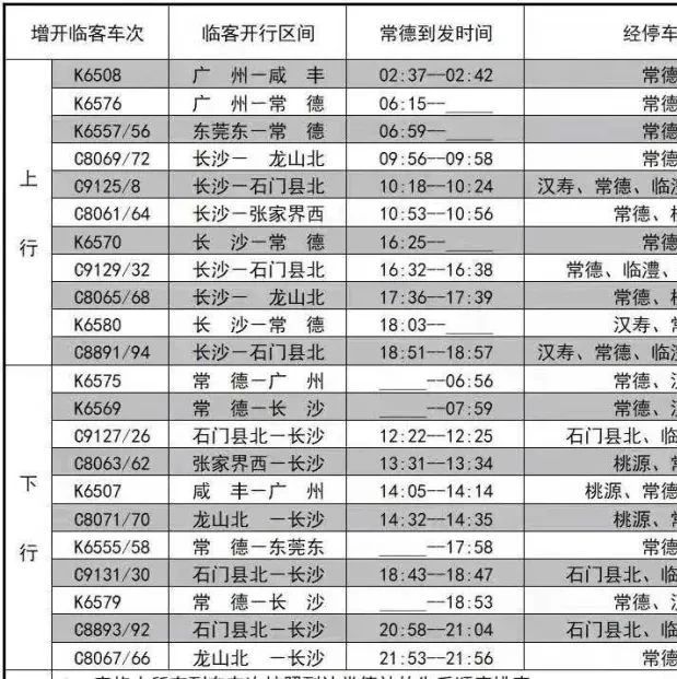 常德火车站最新时刻表详解及查询指南